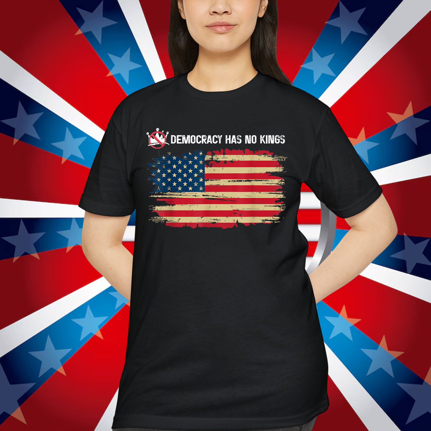 Rejecting Kings Since 1776 Of July Protest Pro T-Shirt