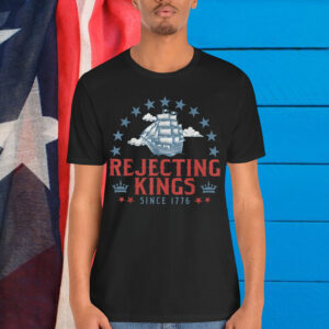 Rejecting Kings Since 1776 Bald Eagle T-Shirt