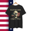 Rejecting Kings Since 1776 George American Vintage T-Shirt