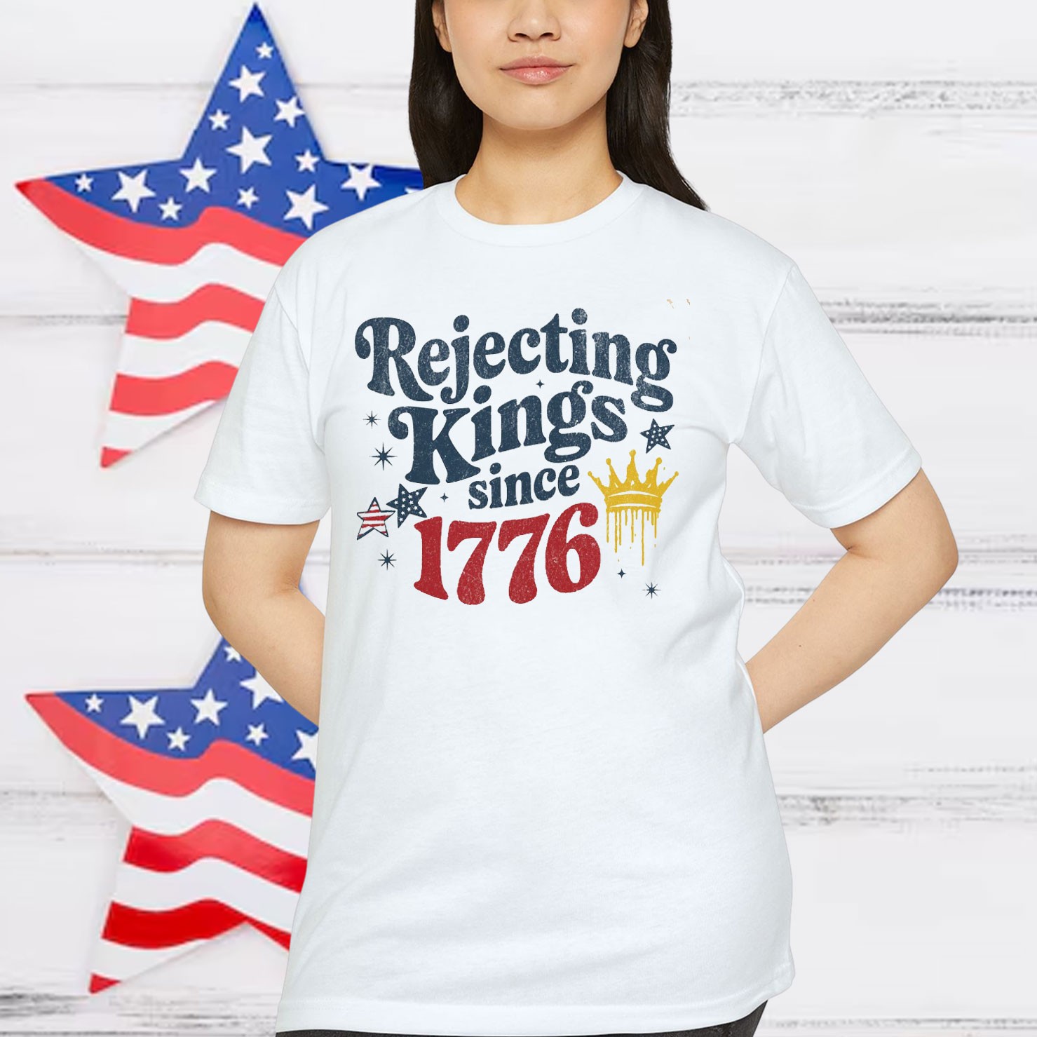 Rejecting Kings Since 1776 T-Shirt