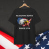 Rejecting Kings Since 1776 Patriotic USA Flag 4th Of T-Shirt