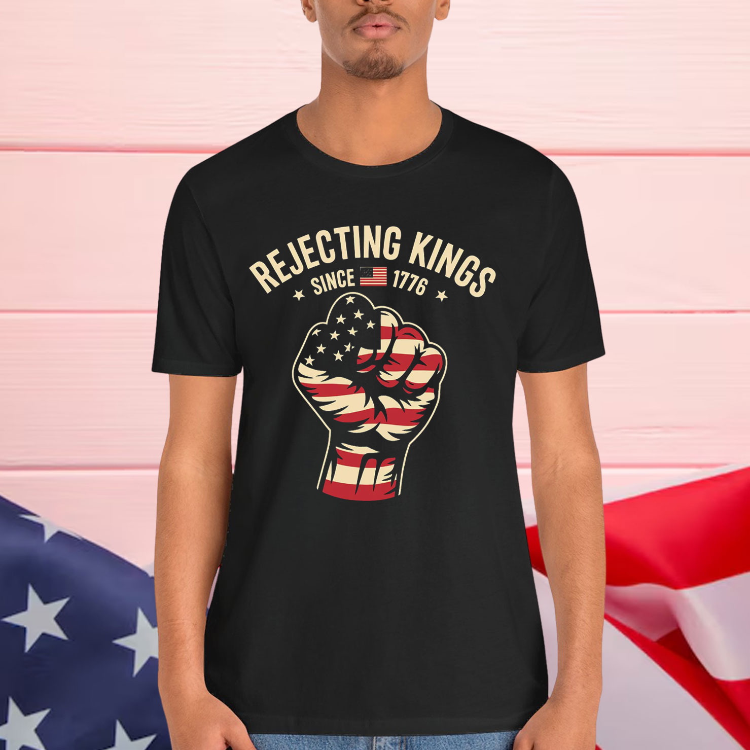 Rejecting Kings Since 1776 Protest T-Shirt