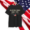 Rejecting Kings Since 1776 Retro Funny Patriotic 4th of July T-Shirt