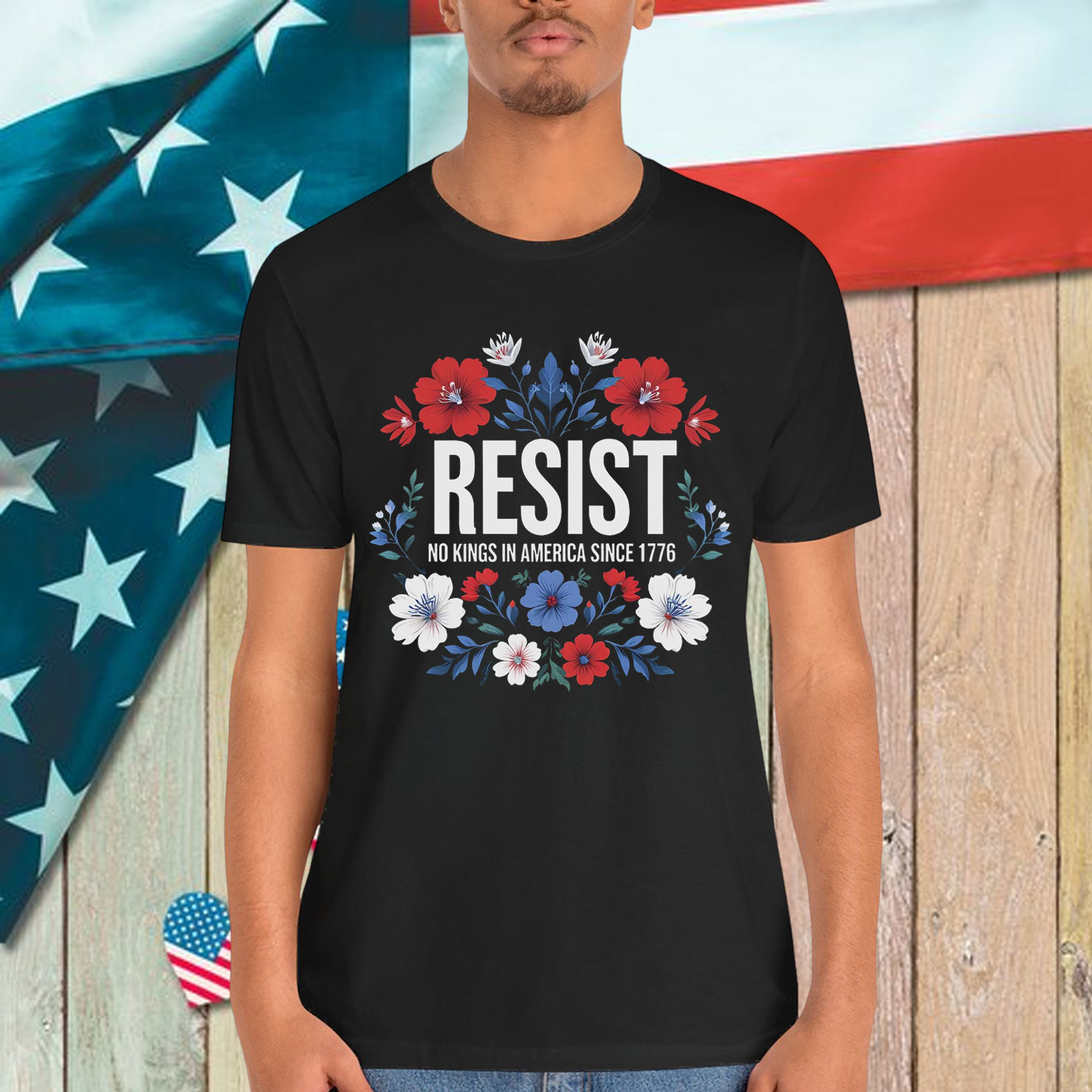 No Kings Resistance Since 1776 June 14 T-Shirt