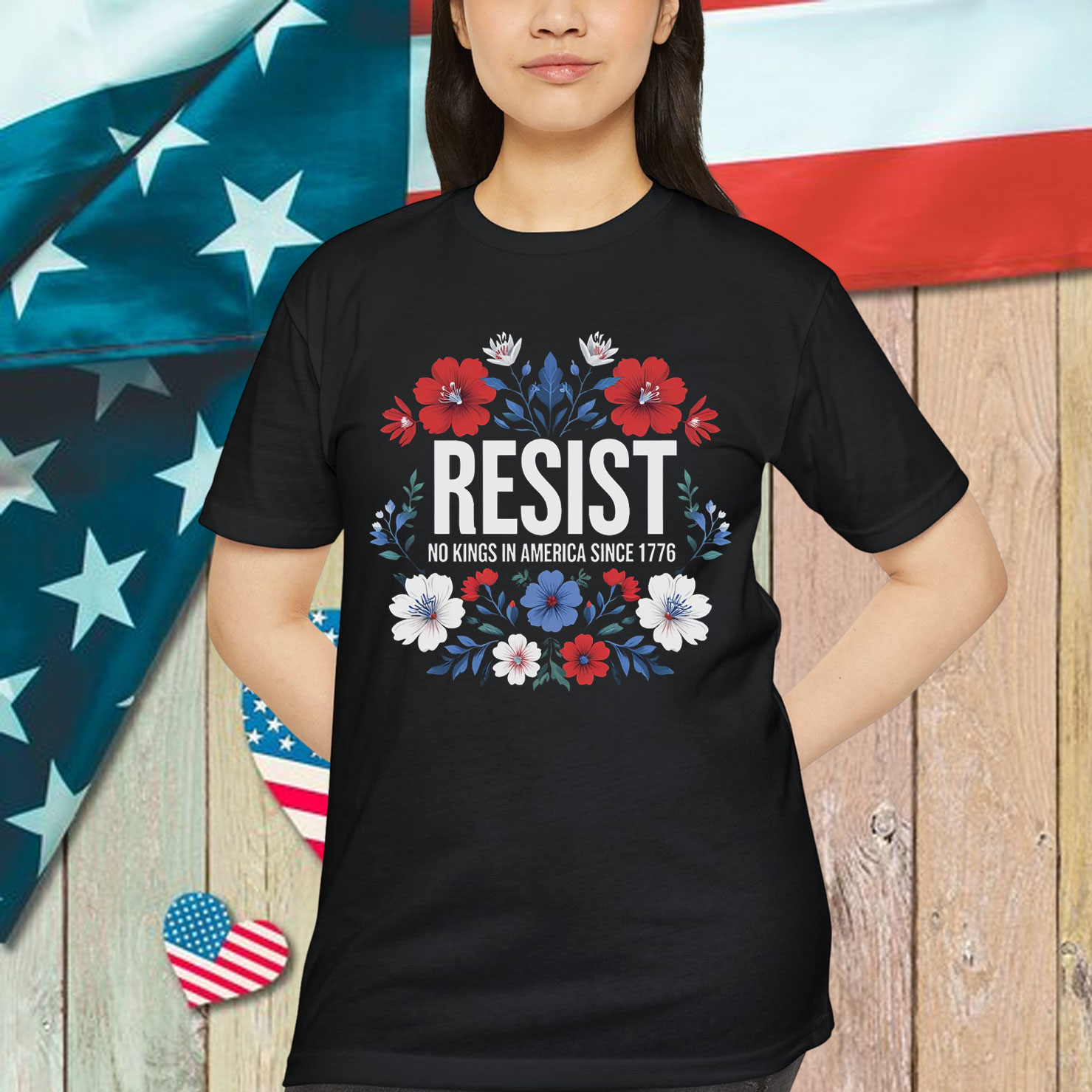 No Kings Resistance Since 1776 June 14 T-Shirt