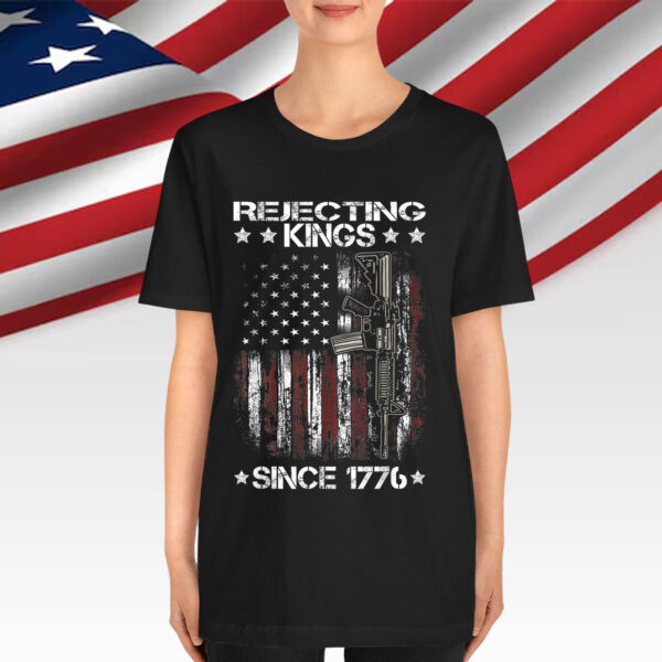 Rejecting Kings Since 1776 US Vintage T-Shirt