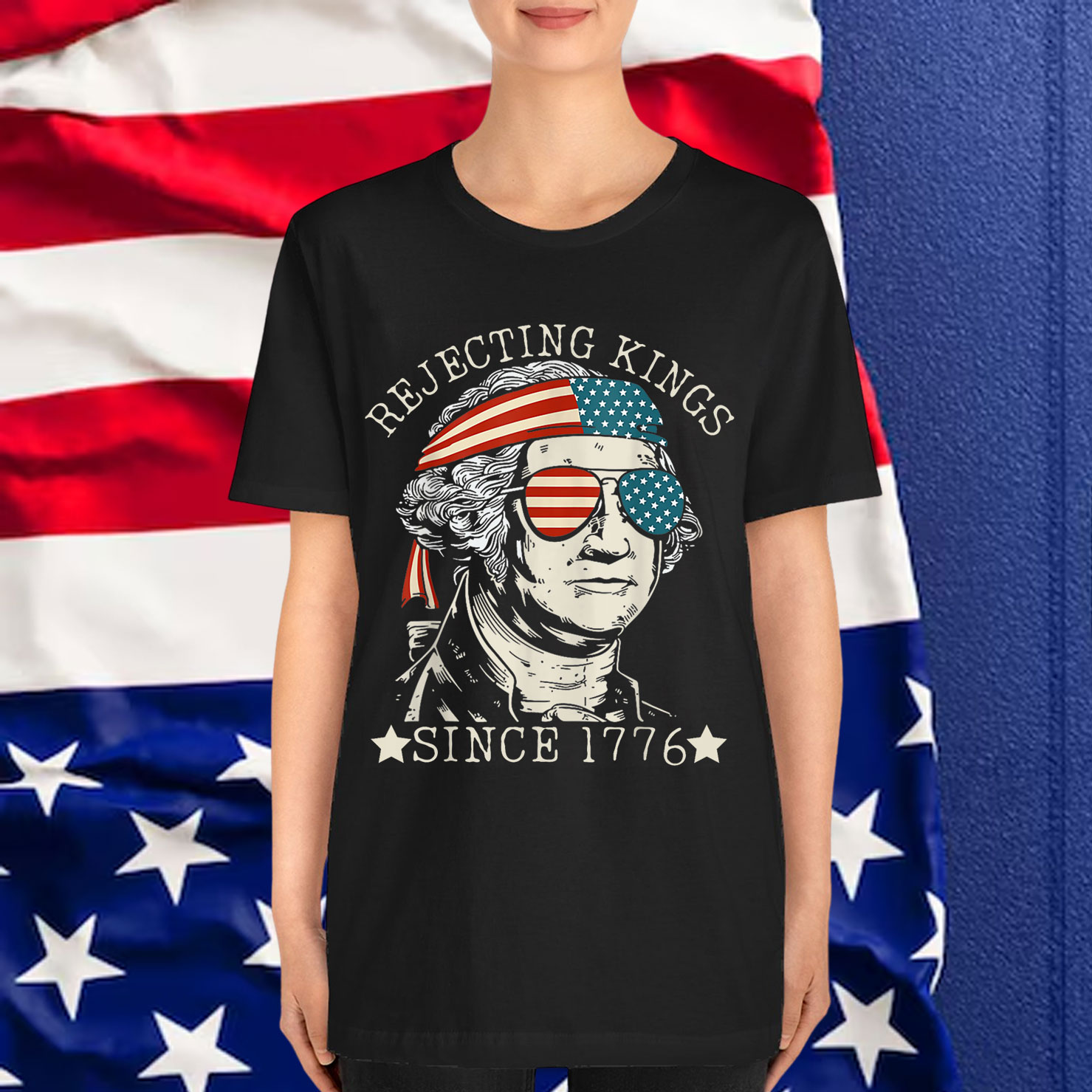 Rejecting Kings Since 1776 We The People T-Shirt