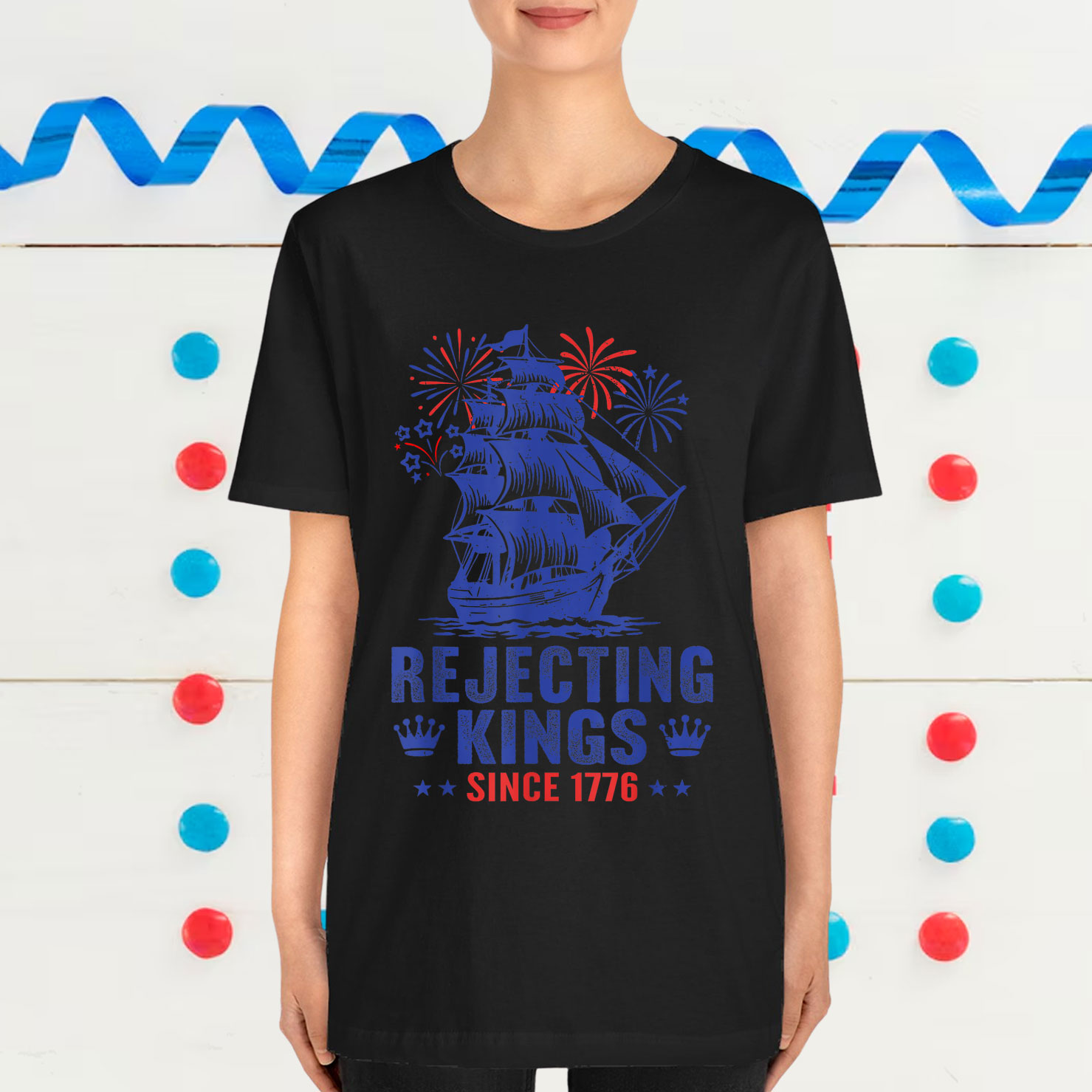 Rejecting Since 1776 American USA 4th T-Shirt