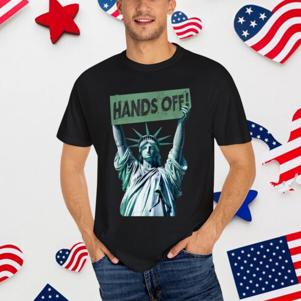 Resist And Protest Shirt Hands Off Statue of Liberty T-Shirt