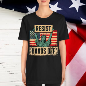 Resist Resistance Statue of Liberty Hands Off T-Shirt