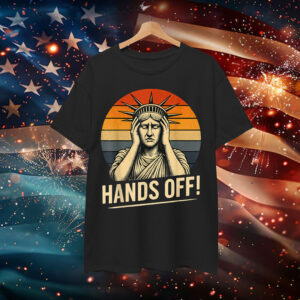 Resist Statue of Liberty Hands Off T-Shirt