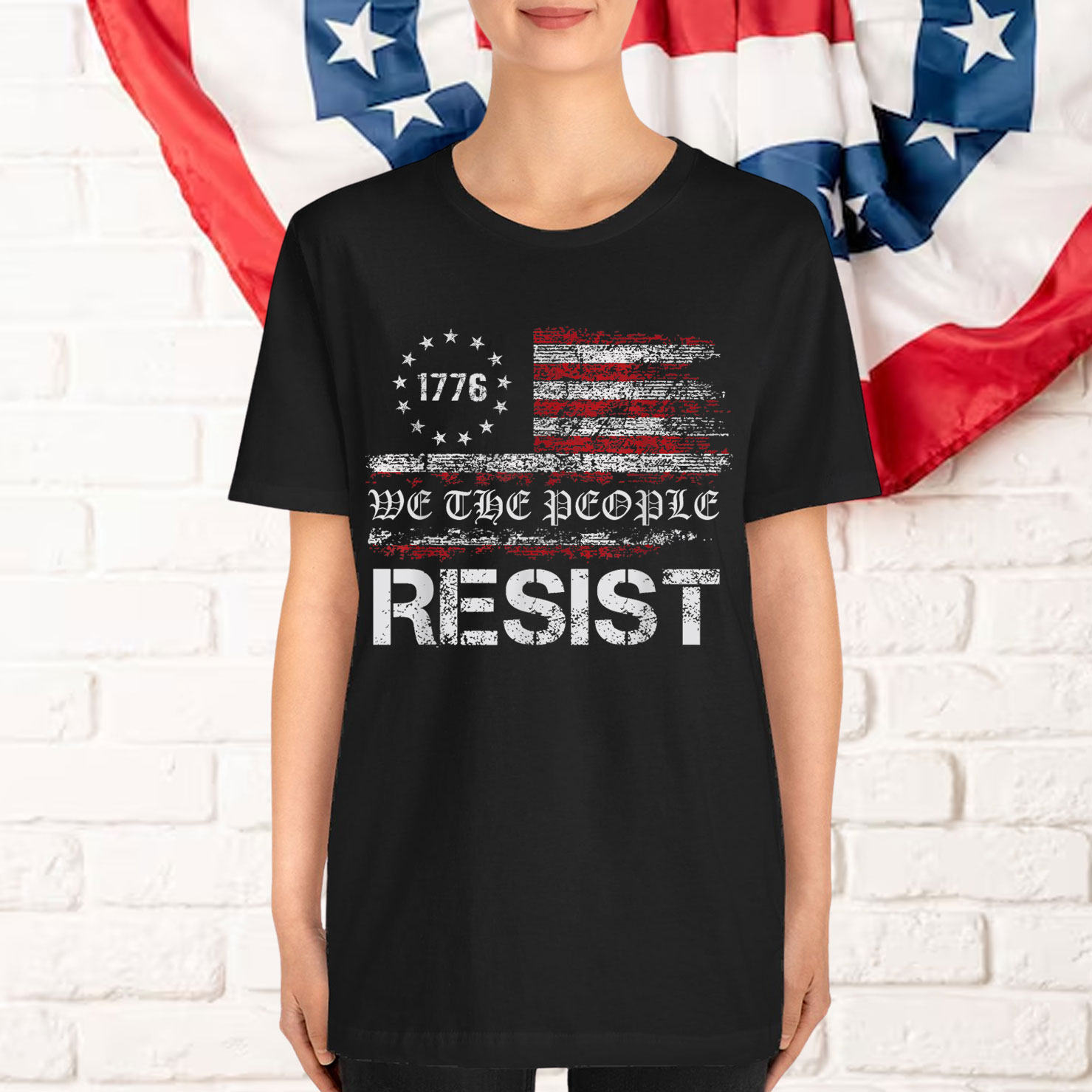 Resist Trump Protest Anti Political US T-Shirt