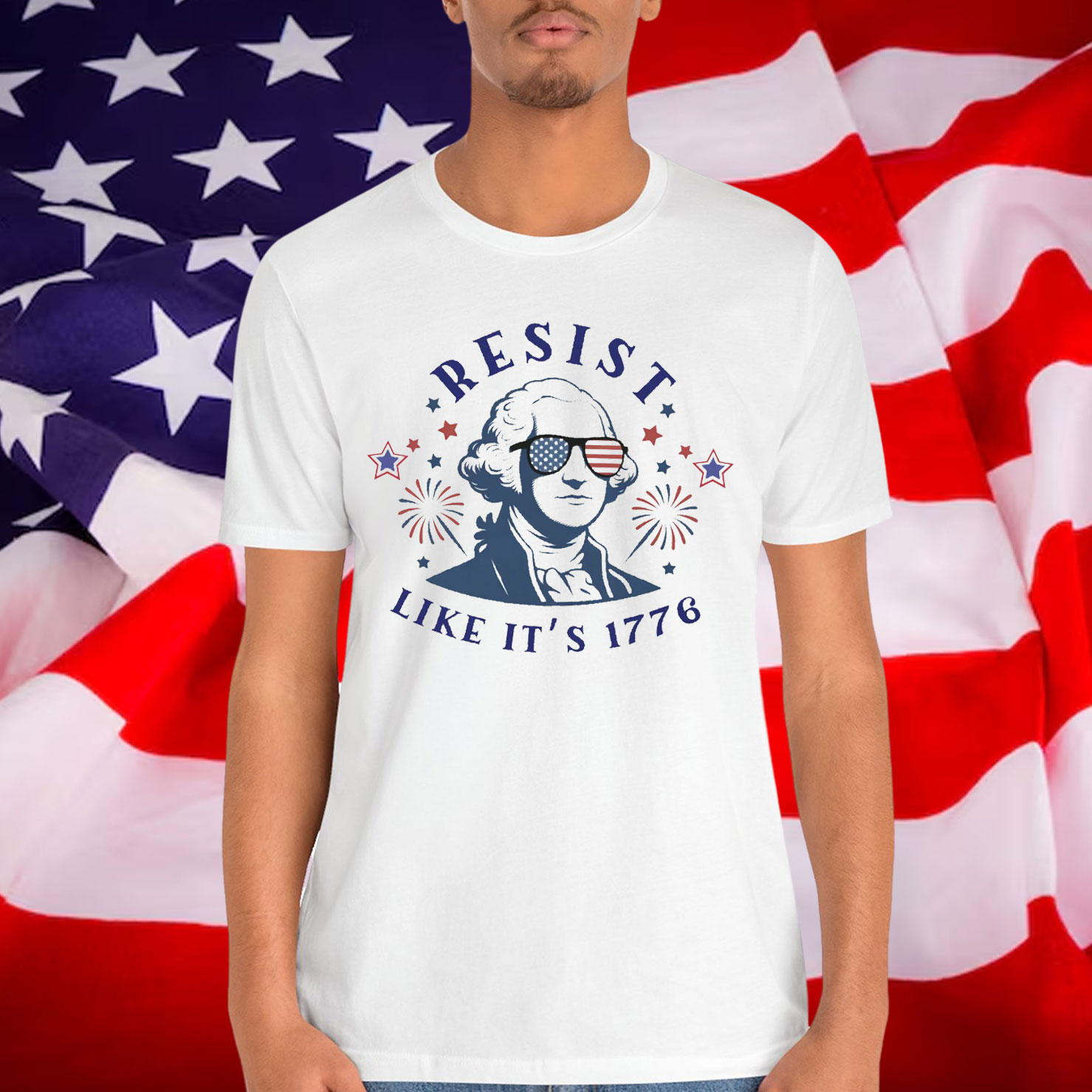 Resist Like It's 1776 Rejecting T-Shirt