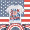 Retro Floral 70s tee Women No King In American T-Shirt