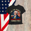 Retro July 4th No King In USA 1776 Patriotic American T-Shirt