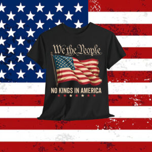 Retro June 14th No Kings In America 1776 USA T-Shirt