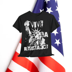 Retro Vive La Resistance Freedom Resistance T-Shirt