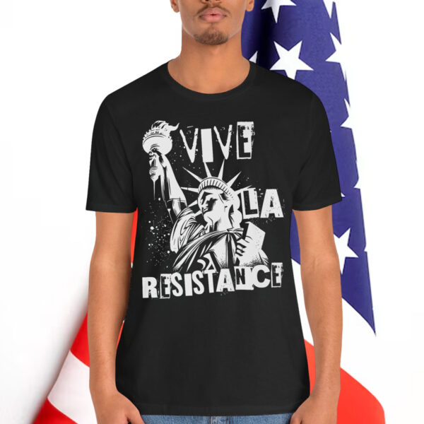 Retro Vive La Resistance Freedom Resistance T-Shirt