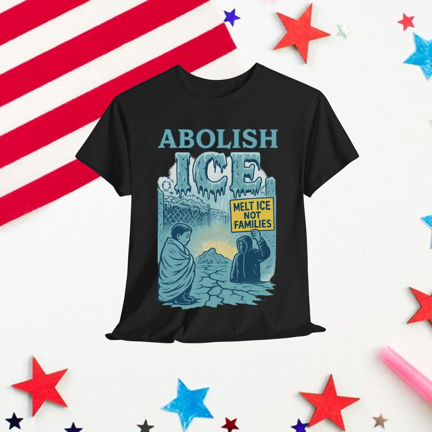 Abolish ICE Social Shirt