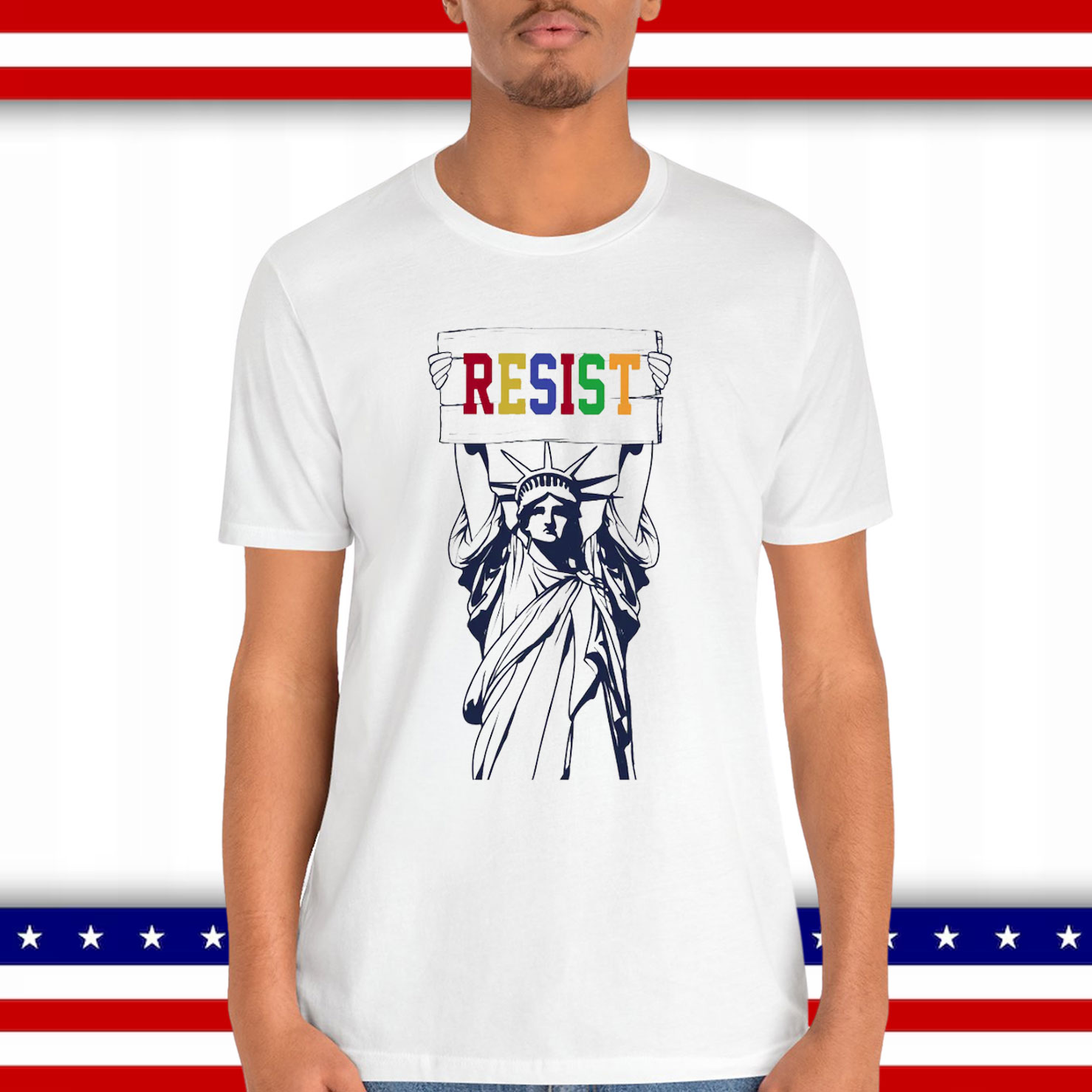 Statue of Liberty Resist T-Shirt