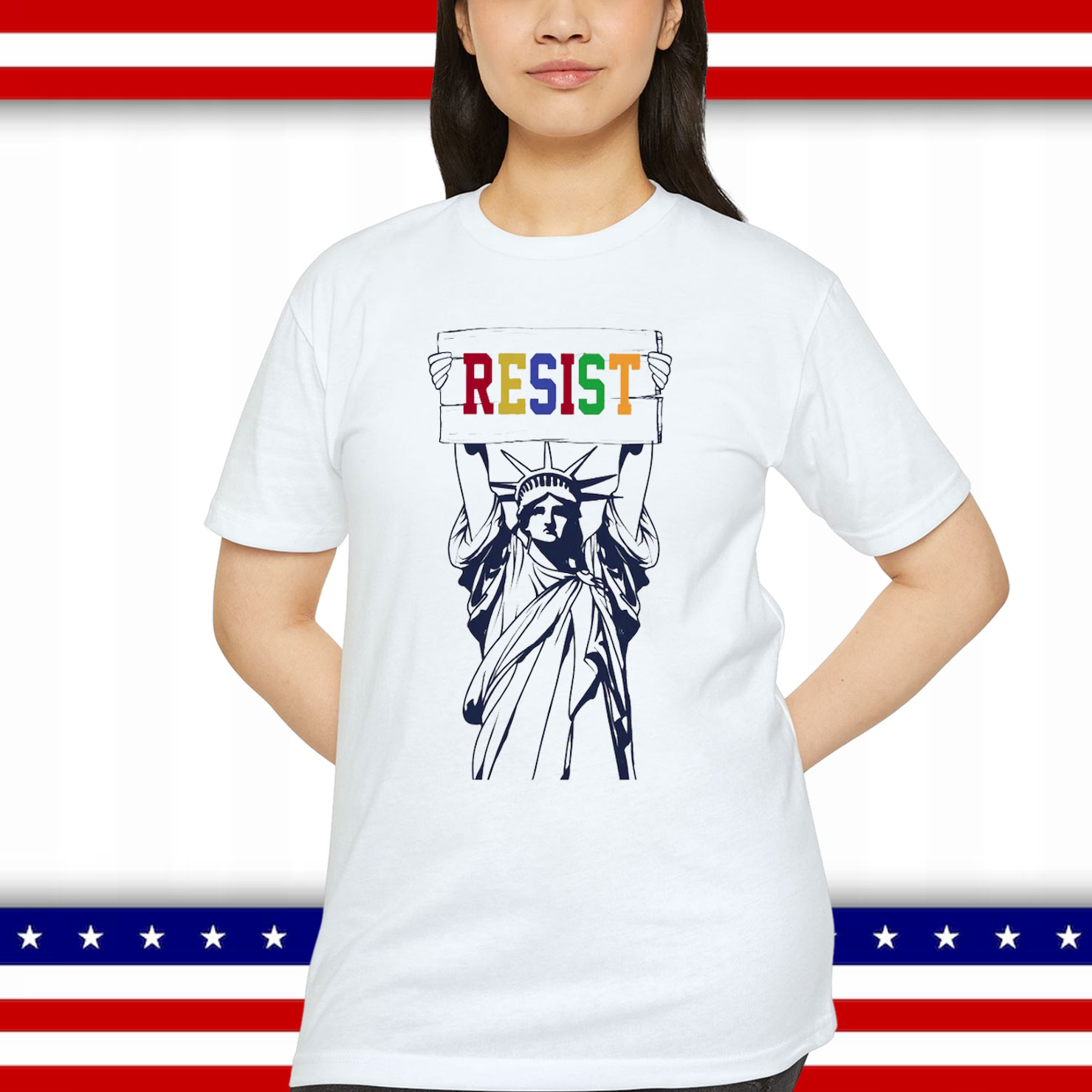 Statue of Liberty Resist T-Shirt