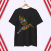 Subtle Anti Trump Floral Hummingbird Hidden Message T-Shirt
