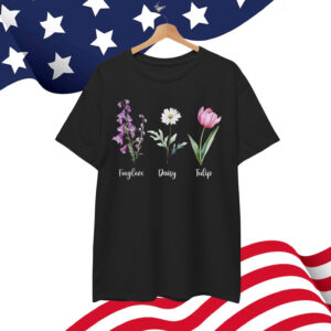 Subtle Floral Anti Trump T-Shirt