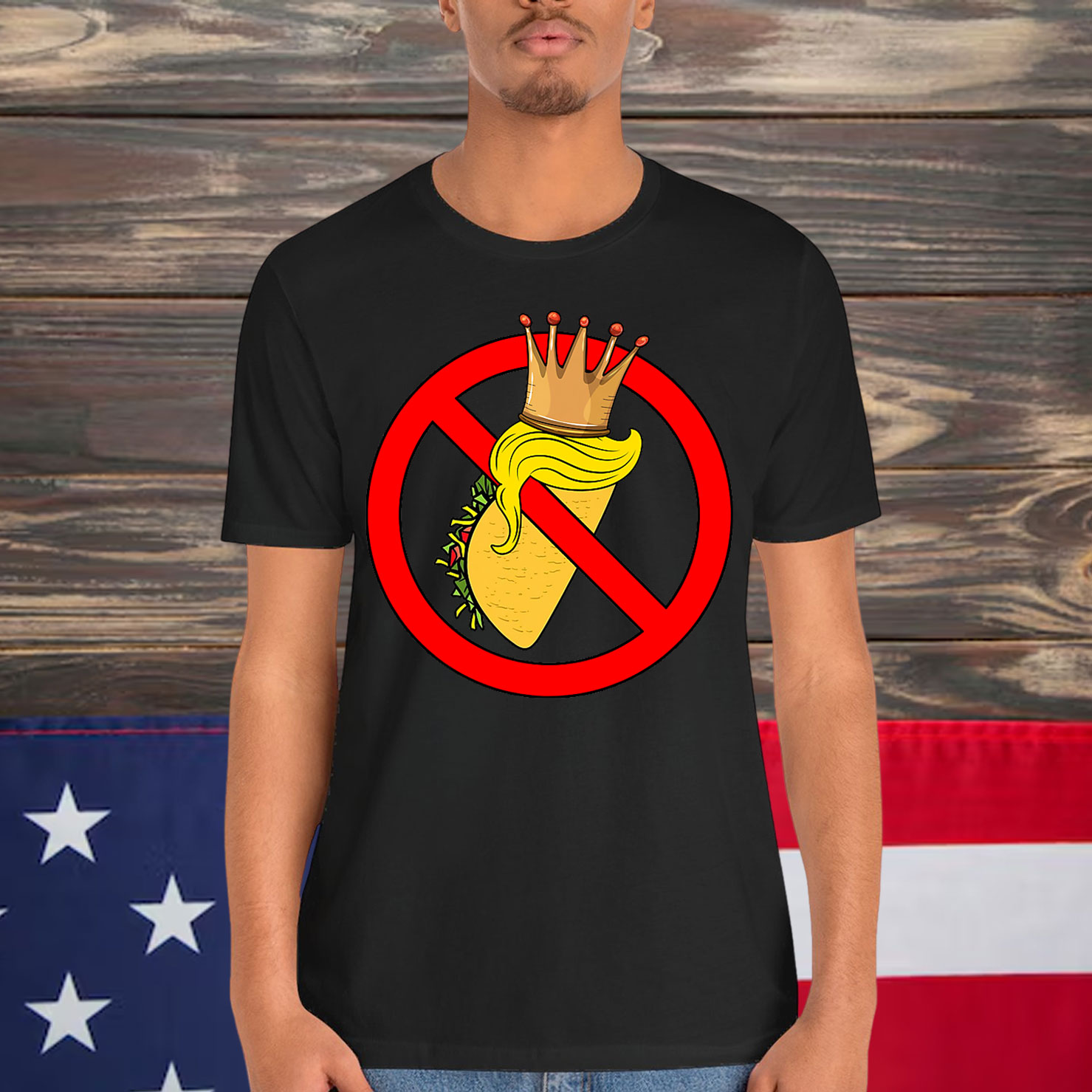 Taco With Crown Gold King No Symbol Monarch T-Shirt