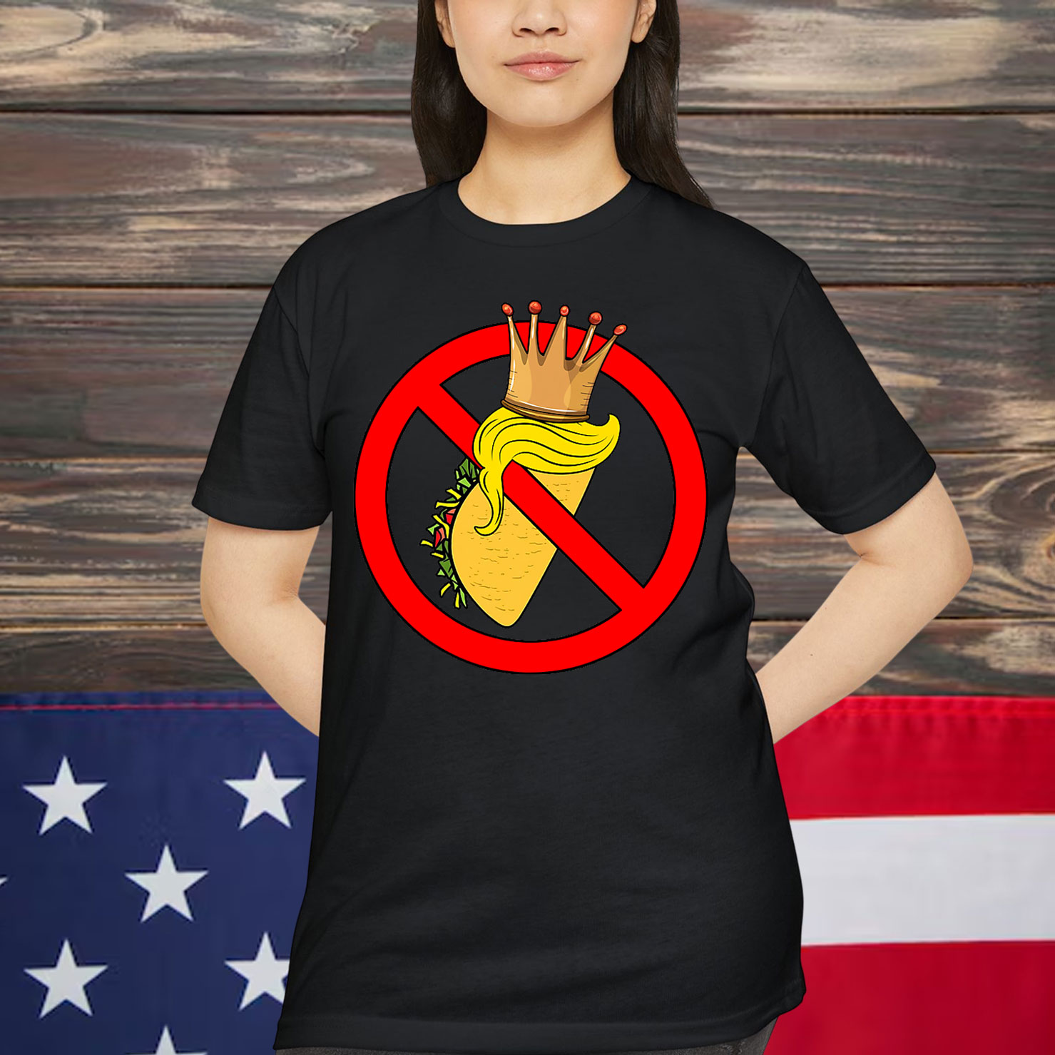 Taco With Crown Gold King No Symbol Monarch T-Shirt