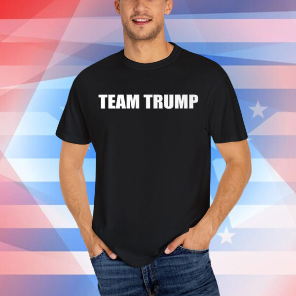 Team Trump Pro Trump Patriotic I Support Trump 100% 2 Sides Premium T-Shirt