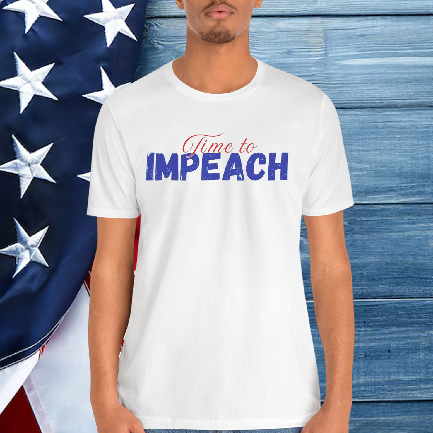 Time to Impeach Activists Trump T-Shirt
