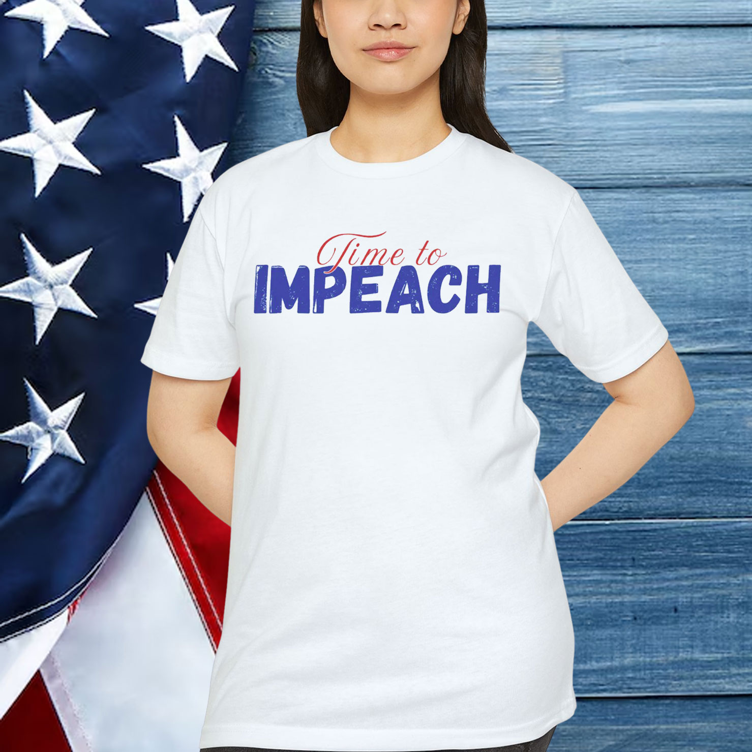 Time to Impeach Activists Trump T-Shirt