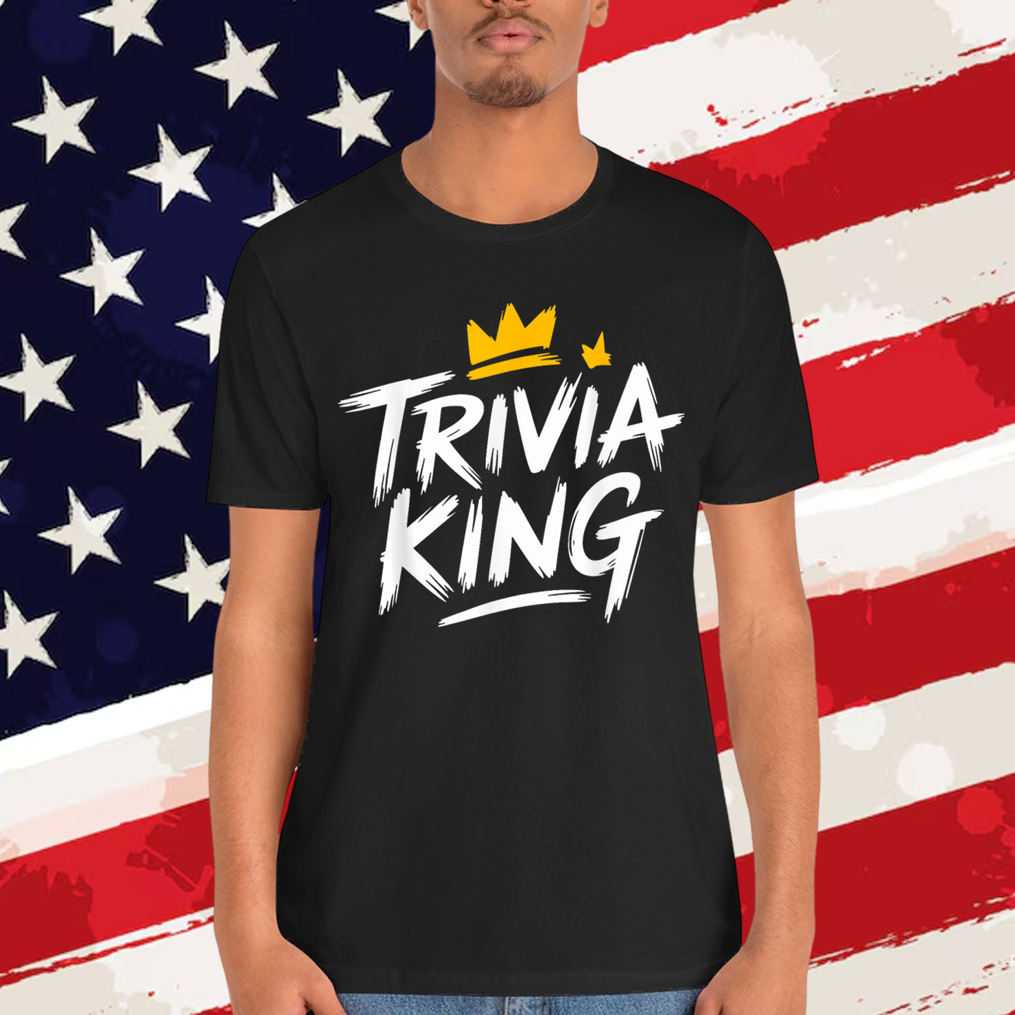 Trivia King Quiz Game Trivia Team Funny T-Shirt
