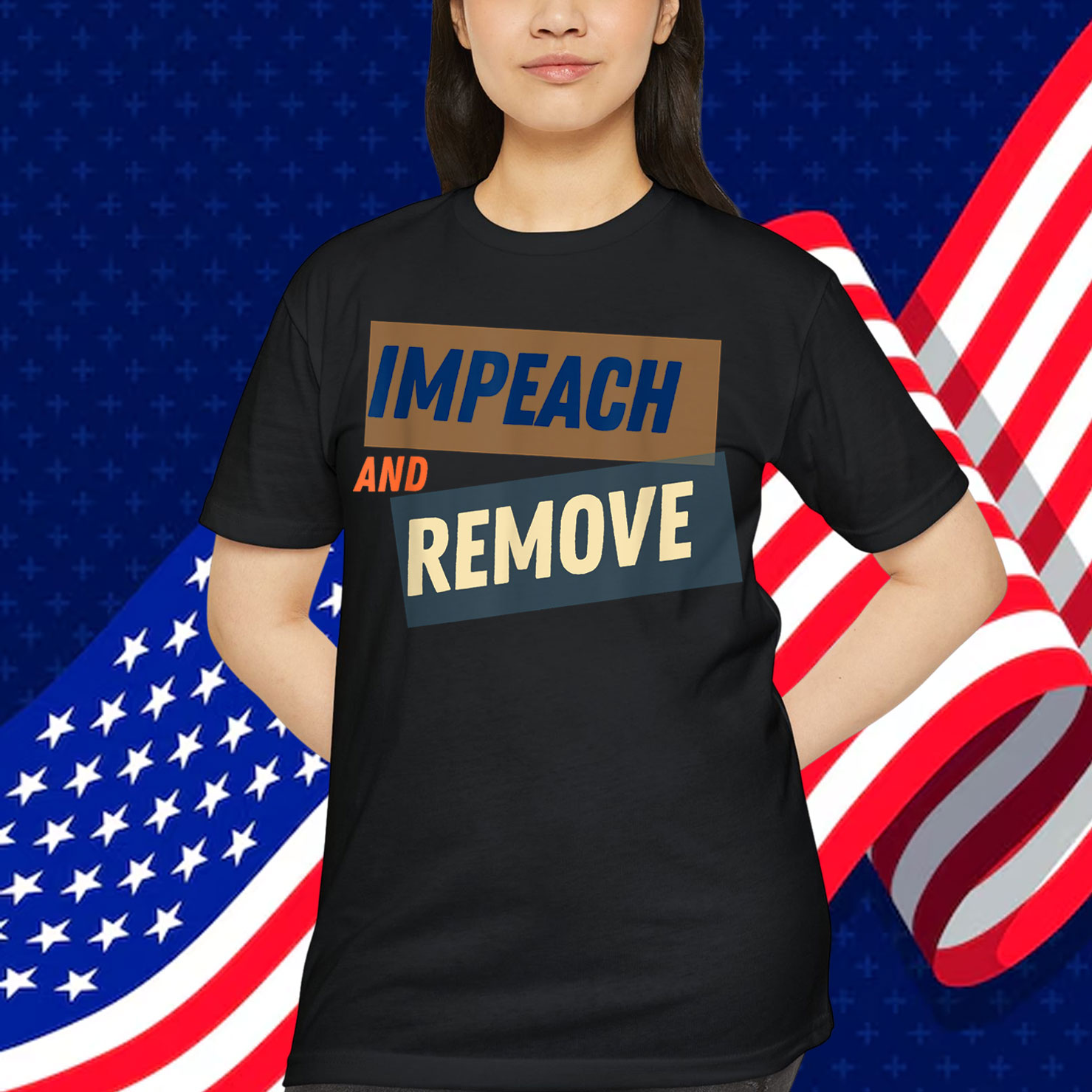 Trump Impeach & Remove T-Shirt