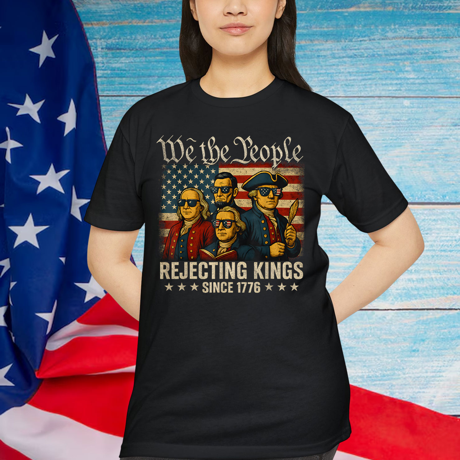 USA Flag 4th of July T-Shirt