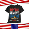 Vintage Impeach Remove Convict No Kings T-Shirt