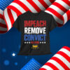 Vintage Impeach Remove Convict No Kings Since T-Shirt