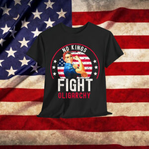 Vintage No Kings Fight Oligarchy T-Shirt