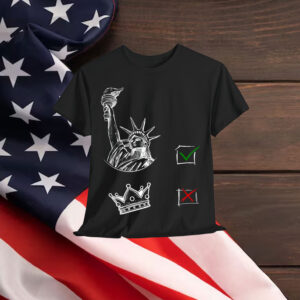 Vintage No Kings Since 1776 USA 4th Of July T-Shirt