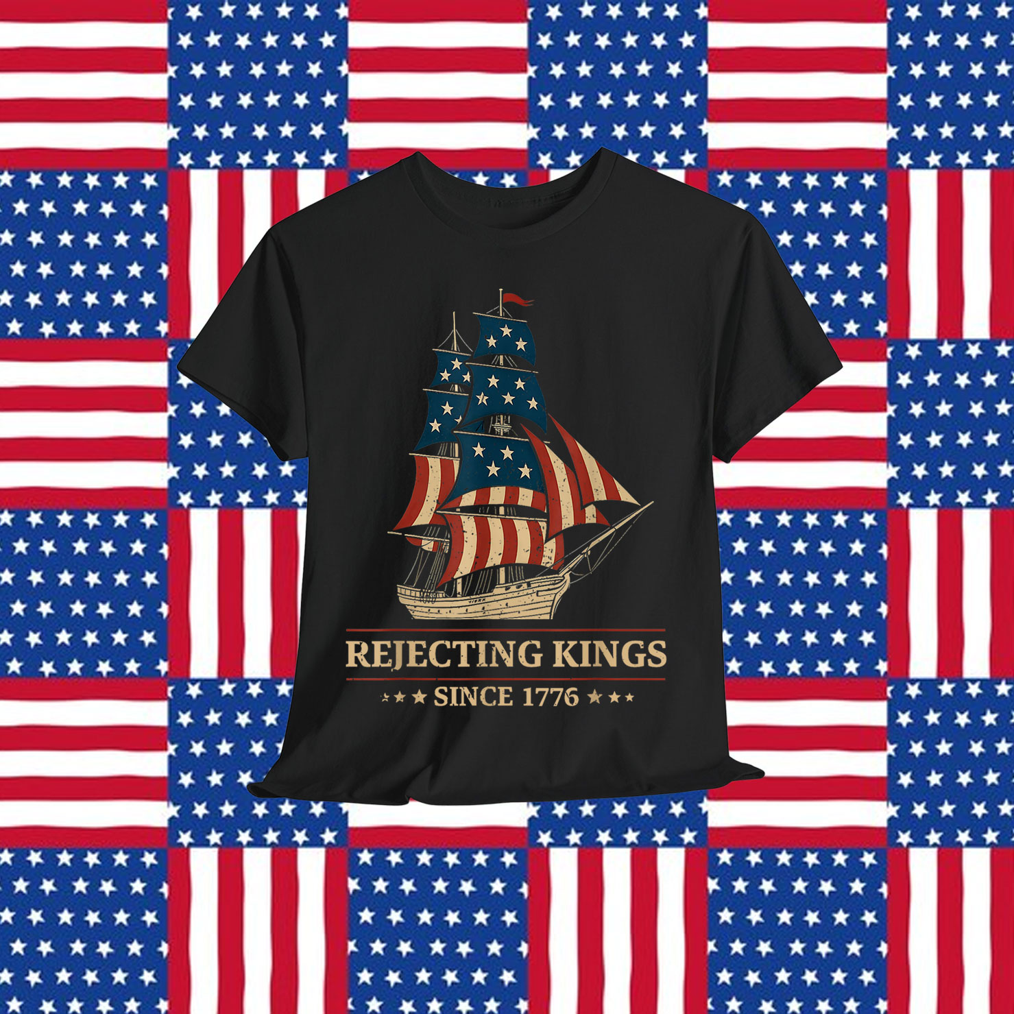 Vintage Patriotic American T-Shirt