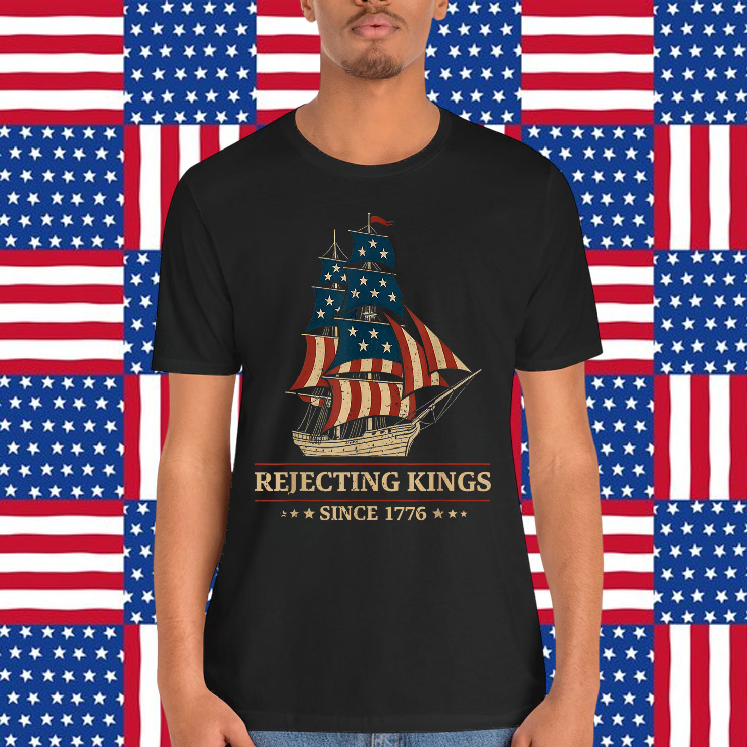Vintage Patriotic American T-Shirt