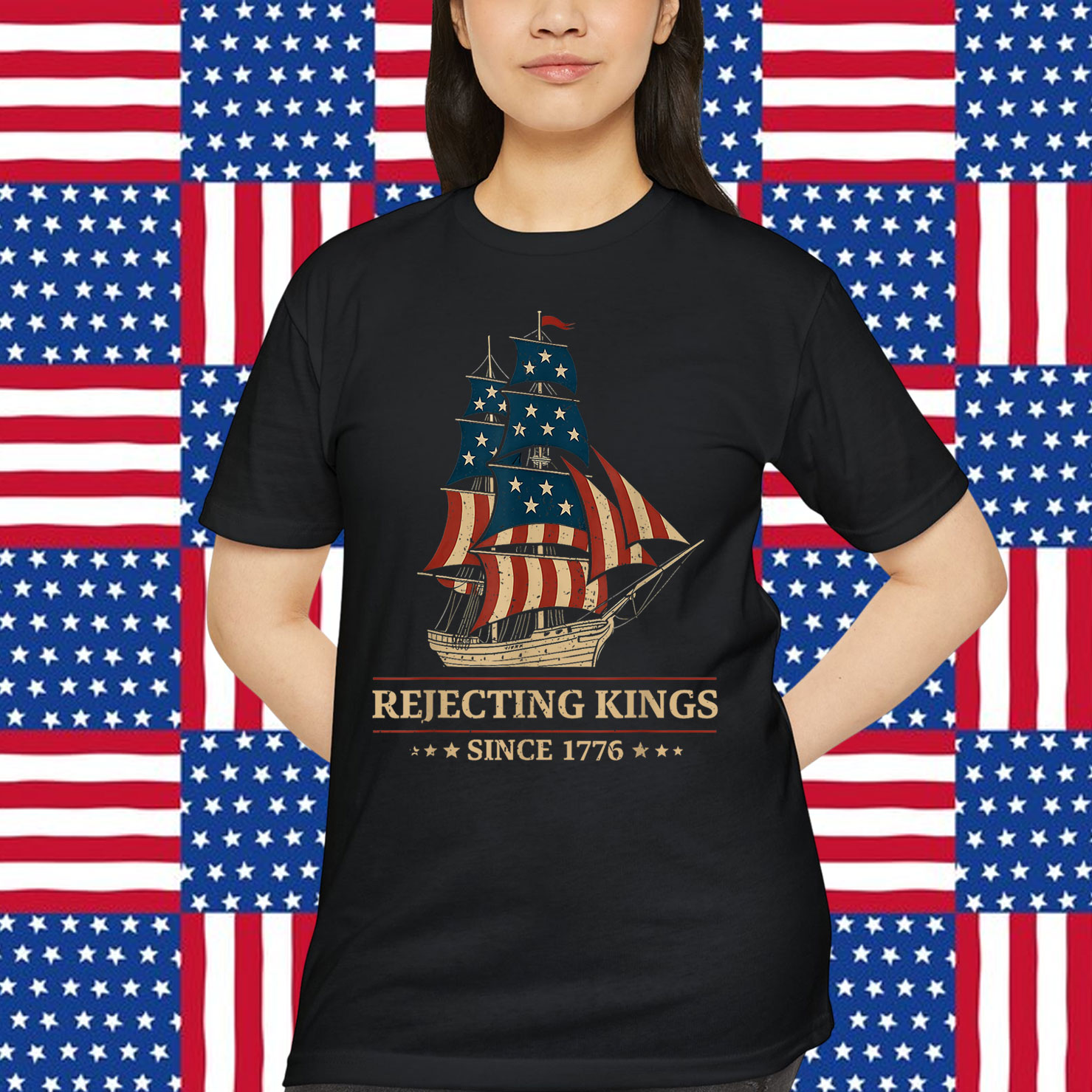 Vintage Patriotic American T-Shirt