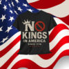 Vintage Patriotic No Kings In America Since 1776 T-Shirt