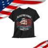 Vintage Rejecting Kings 1776 Patriotic USA Sailboat T-Shirt