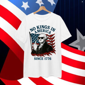 Washington 4th Of July No Kings In America Since 1776 Premium T-Shirt