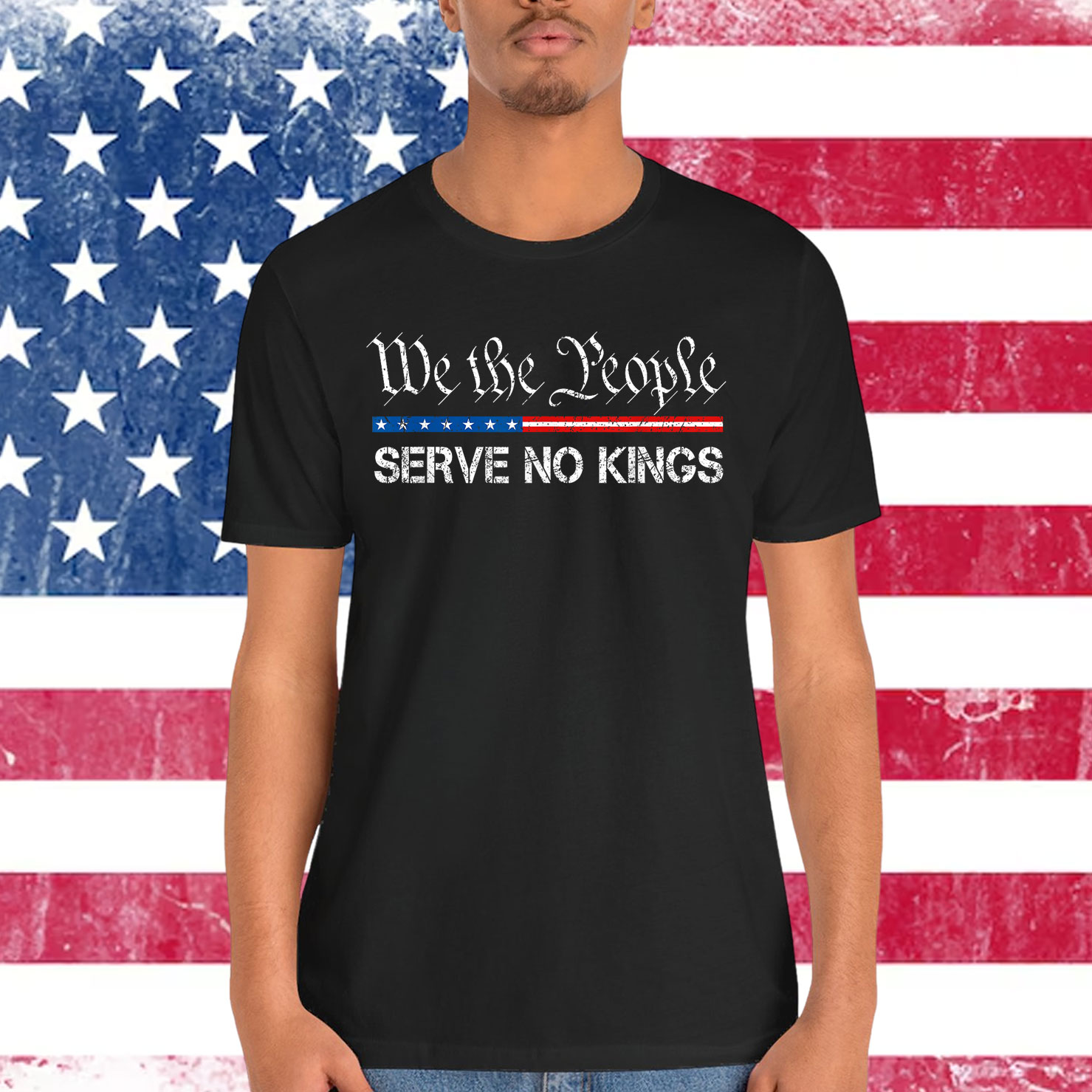 We The People Serve No Kings America T-Shirt