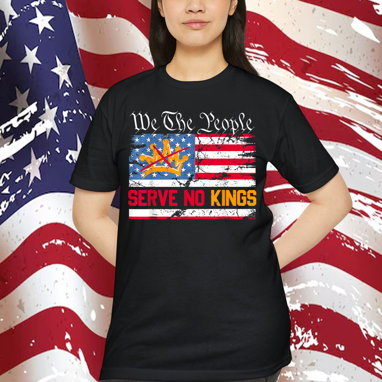 We The People Serve No Kings T-Shirt