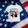 Funny Cat No Kings in America Since 1776 T-Shirt