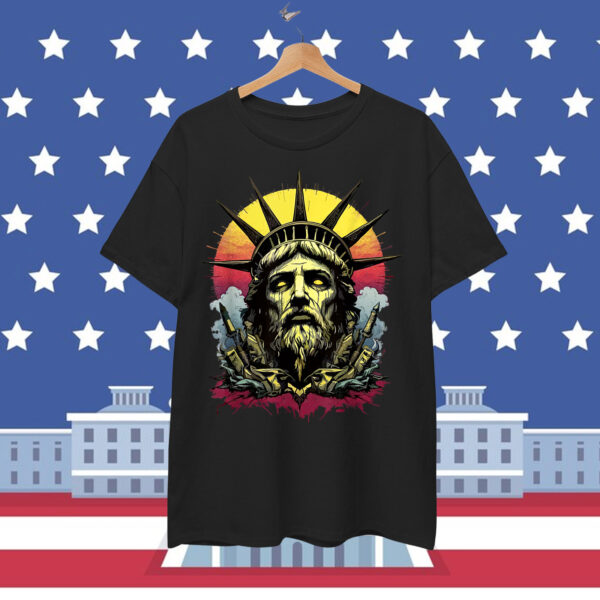 July Vibes Rejecting Kings United States Liberty Men T-Shirt