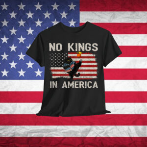 No Kings In Democracy America T-Shirt